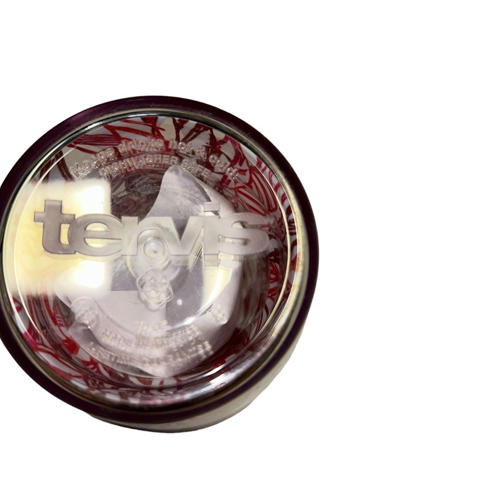 TERVIS Tumbler 16 oz Candy Canes Christmas Holidays with red Lid - Picture 4 of 4